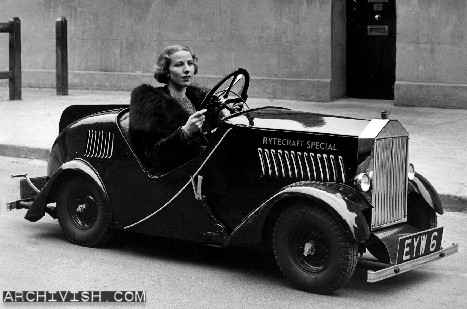 Rytecraft Scootacar by British Motor Boat Manufacturing Company of London 1934-1940