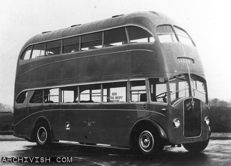 AEC Regent at the 1935 Commercial Motor Exhibit - Body by Charles H Roe Limited