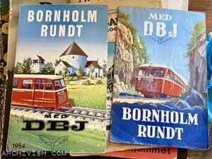 DBJ - The Bornholm Railcompany - 1954