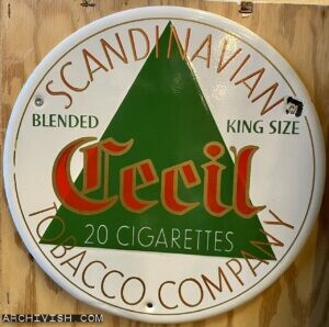 Scandinavian Tobacco Company - Cecil - 20 Blended King Size Cigarettes