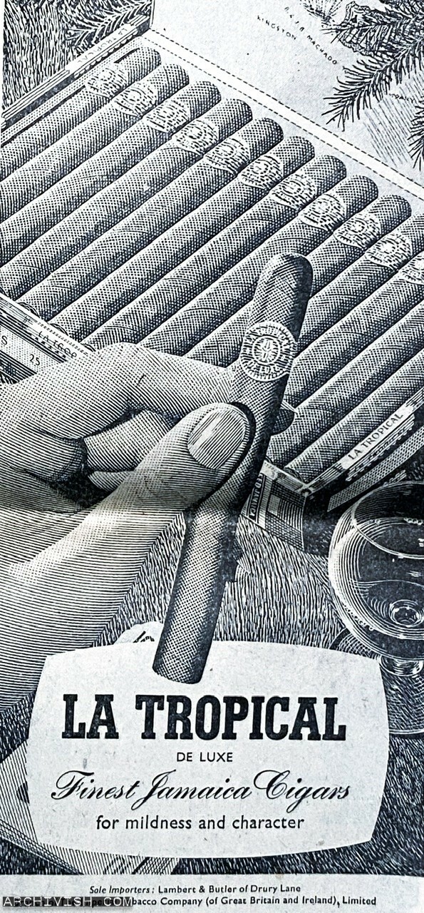 La Tropical De Luxe - Lambert & Butler - Imperial Tobacco Company