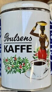 Coffee tin from the Danish Coffee roastery Poulsens Kaffe