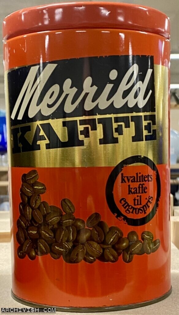 Merrild Kaffe - Merrild Coffee tin - Quality coffee at low prices