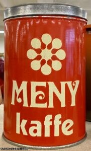 Meny Kaffe - Coffee tin