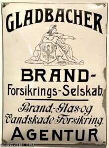 Gladbacher Brandforsikrings-selskab Fire-, glass- and waterdamage insurance