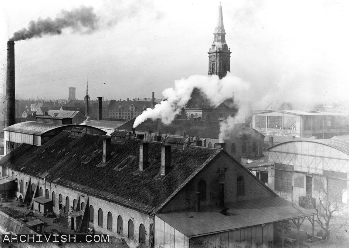 Burmeister & Wain's shipyard in Copenhagen, Denmark